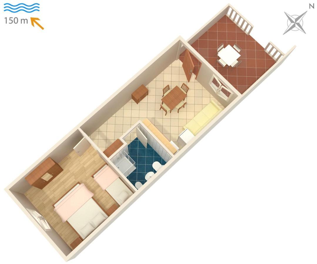 Apartments By The Sea Duga Luka - Prtlog, Labin - 2367 Drenje  Extérieur photo